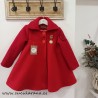 Noma Ferandez abrigo capa rojo